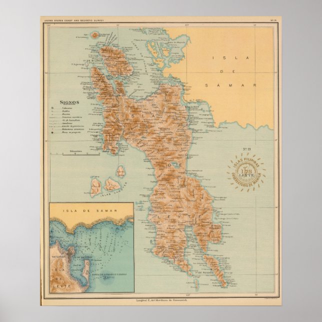 Poster N.o 19 Leyte (Frente)