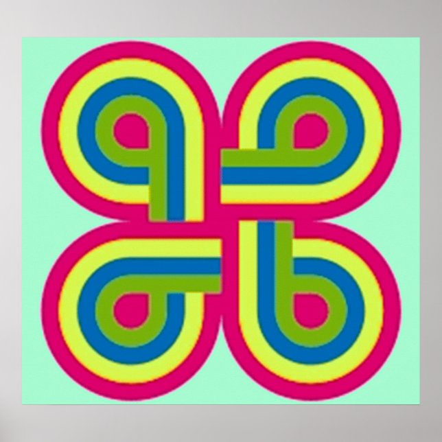 poster n.o 1 retrô dos anos 70 (Frente)