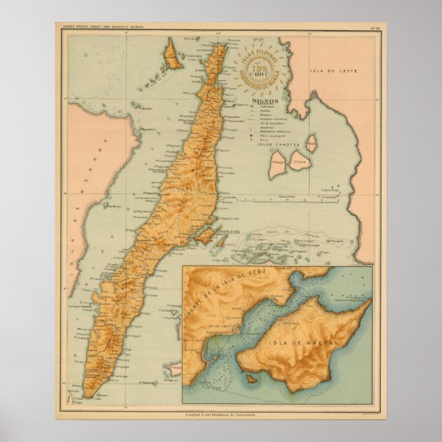 Pôster n.o 22 Cebu (Frente)