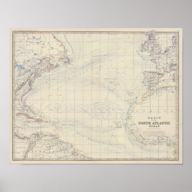 Poster N Oceano Atlântico (Frente)