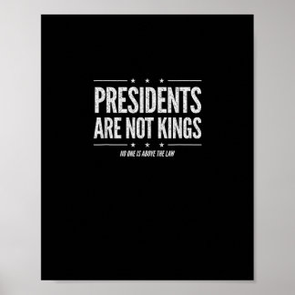 Poster Na América, Presidentes Não São Reis Retro Clássic