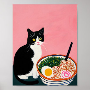 Poster Na caça ao Ramen 🍜