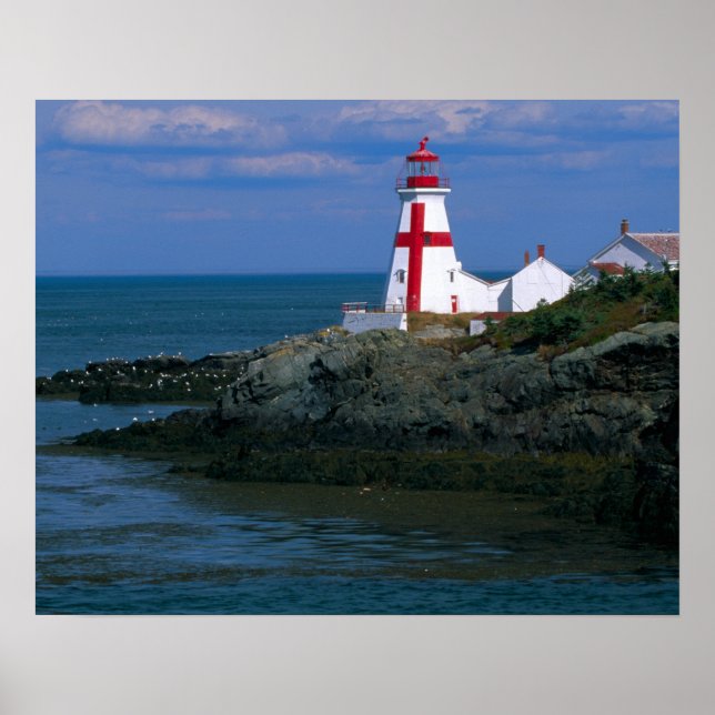Poster NA, Canadá, New Brunswick, Ilha Campobello. 4 (Frente)