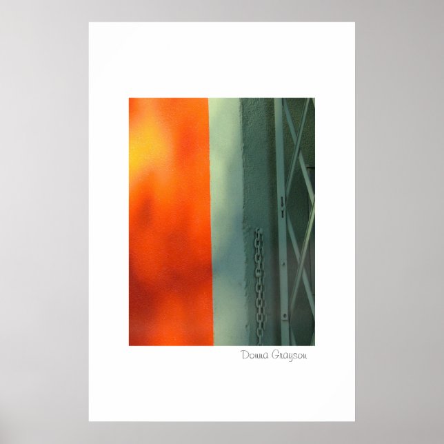 Poster Na Cidade (Frente)