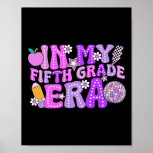 Poster Na Era da Minha 5ª Série Professor Cute Kid Ck Par