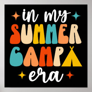 Poster Na Era Do Meu Campo De Verão