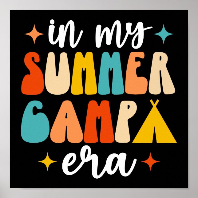 Poster Na Era Do Meu Campo De Verão (Frente)