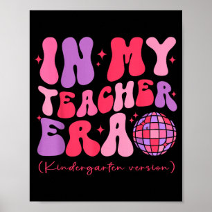 Poster Na Era do Professor de Volta às Aulas Versão de Ja