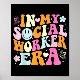 Poster Na era dos assistentes sociais formatura fofa de a