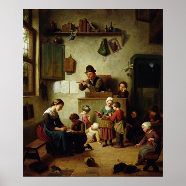 Poster Na escola (Frente)