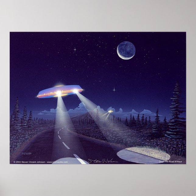 Poster Na estrada A'Ways (Frente)