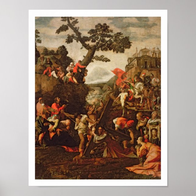 Pôster Na estrada para Calvário (Frente)