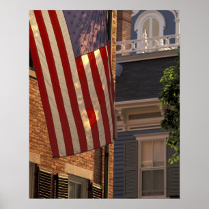 Poster NA, EUA, Massachusetts, Ilha Nantucket,