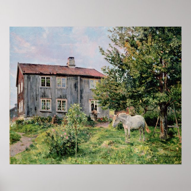 Pôster Na Fazenda, 1889 (Frente)