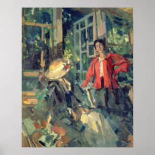 Pôster Na janela, 1919