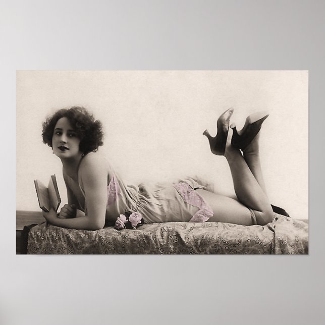 Poster Na Lingerie (Frente)