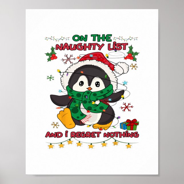 Poster na lista travessa e não lamento nada (Frente)
