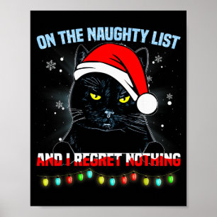 Poster Na Lista Travessa E Não Me Arrependo Gato Chris