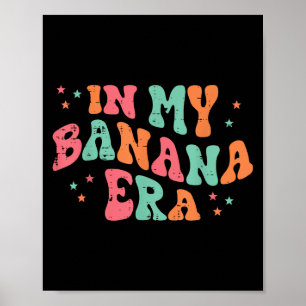 Poster Na Minha Época De Banana, Homens Da Fruta Da Groov