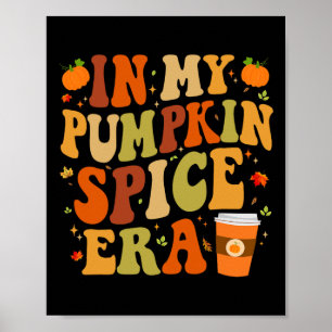 Poster Na Minha Época De Pumpkin, O Retro Engraçado Cai V