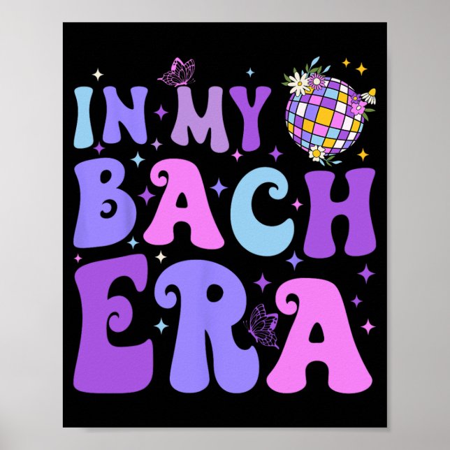 Poster Na Minha Era Bach Bach Tour Disco Despedida de Sol (Frente)