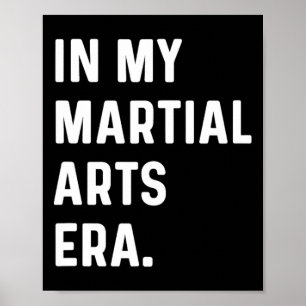 Poster Na Minha Era das Artes Marciais - Karate Judo