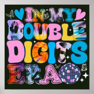 Poster Na Minha Era De Dígitos Duplos, Um Aniversário Eng