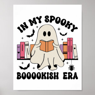 Poster Na Minha Era Spookish Books Ghost Books Halloween 