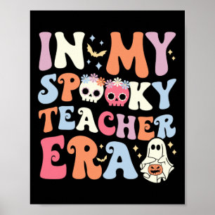 Poster Na Minha Professora Estranha Era Halloween Groovy