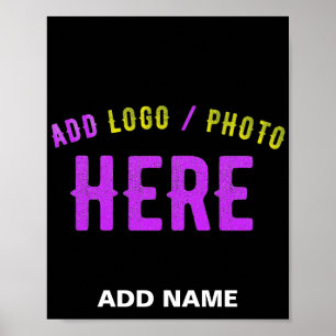 POSTER NA MODA MODERNO PERSONALIZÁVEL MARCA VERIFICADA NE