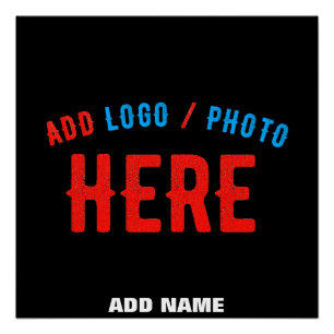 PÔSTER NA MODA MODERNO PERSONALIZÁVEL NEGRO VERIFICADO CO