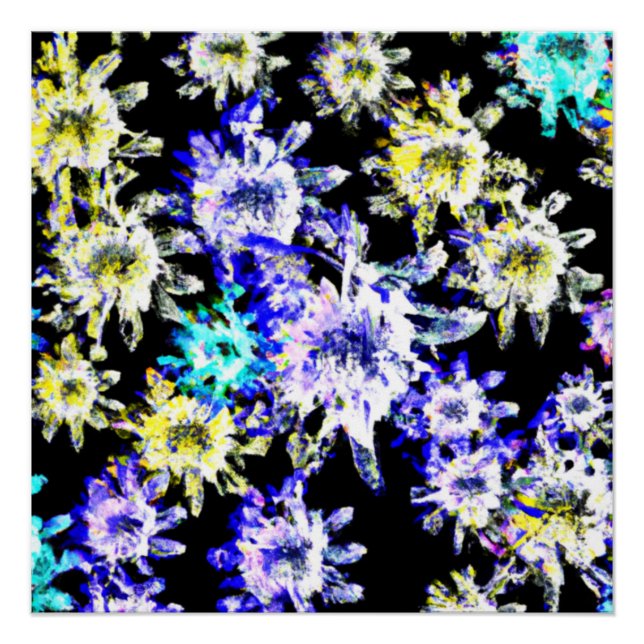 Pôster Na moda Neon Art. Comprar Agora (Frente)