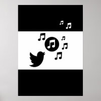 Na moda Tongbird Black and White