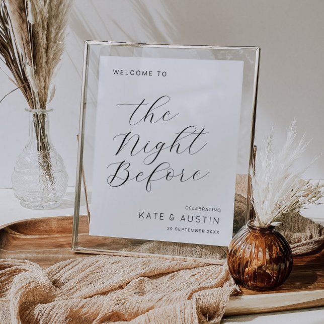 Poster Na noite anterior ao sinal de ensaio de na moda (Criador carregado)