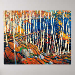 Poster Na Northland, belas artes por Tom Thomson,