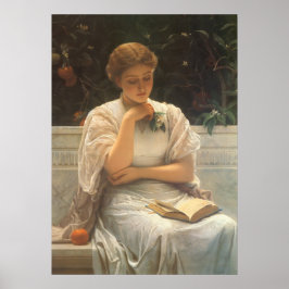 Pôster Na Orangeria de Charles Edward Perugini