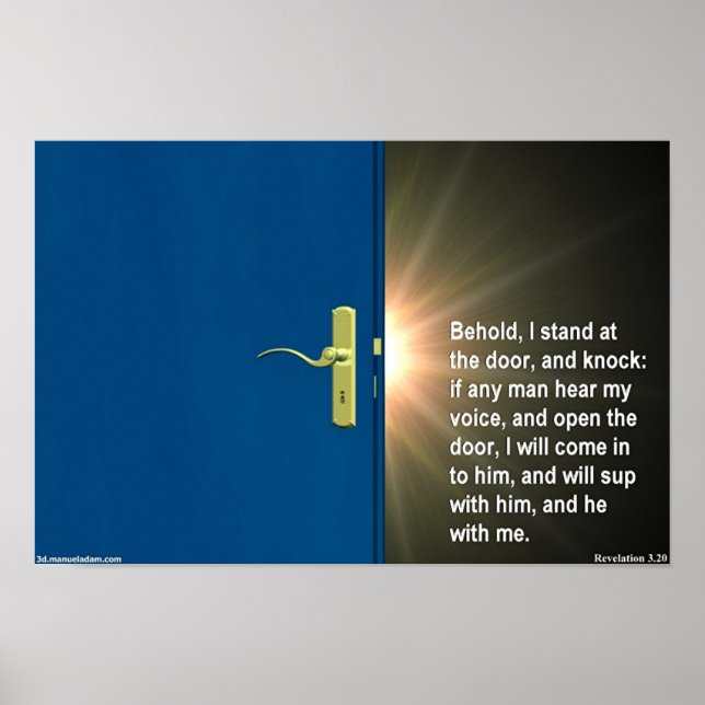 Pôster Na Porta (Frente)