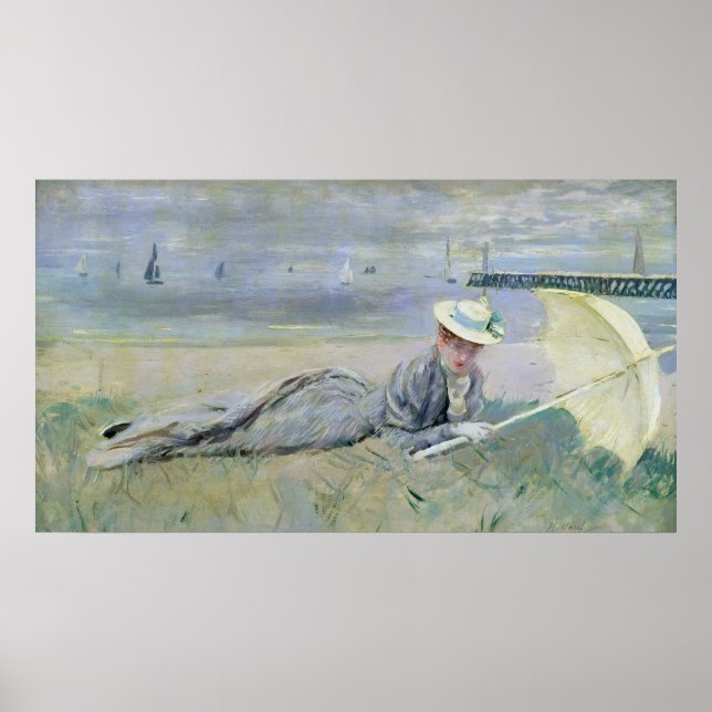 Pôster Na praia 2 (Frente)