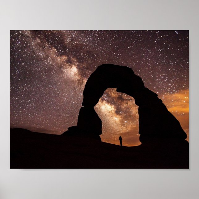 Pôster Na presença da Via Látea (Frente)