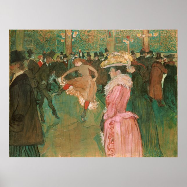 Pôster Na Rota: A Dança Toulouse-Lautrec (Frente)
