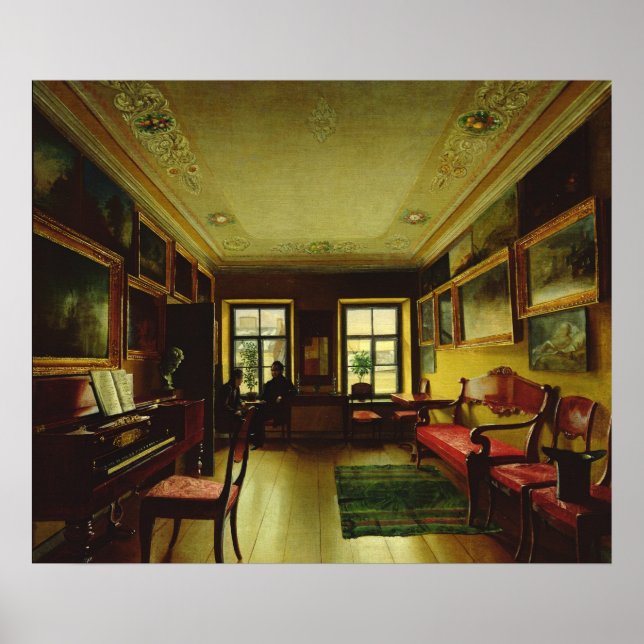 Pôster Na sala (Frente)