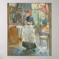Na Sala de Jantar - Berthe Morisot Fine Art