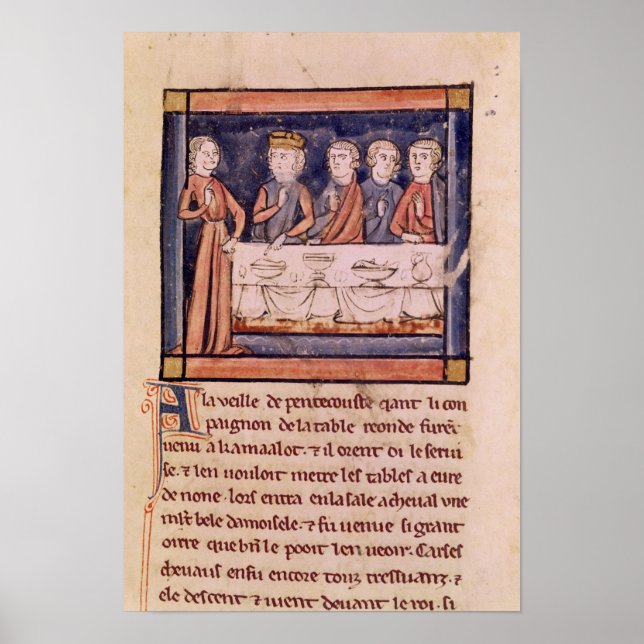 Pôster Na véspera do Pentecoque..." (Frente)