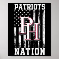 Nação De Logotipo Patrick Henry Patriots Hs