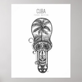 Poster Nação Tóxica de Cuba