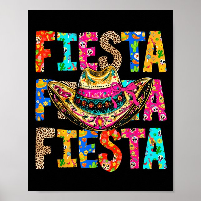 Poster Nacho Average Teacher Cinco De Mayo Fiesta Men Wom (Frente)