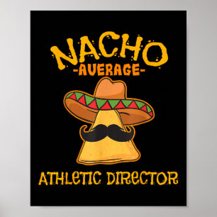 Poster Nacho Média Athletic Diretor Cinco De Mayo Fies