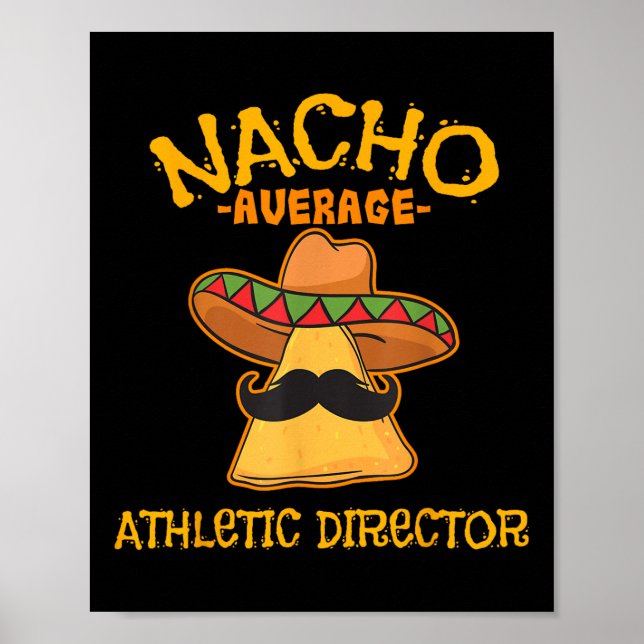 Poster Nacho Média Athletic Diretor Cinco De Mayo Fies (Frente)