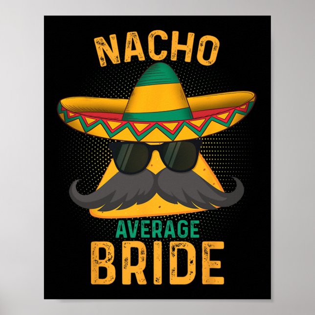 Poster Nacho Média Bride Cinco De Mayo 2025 (Frente)