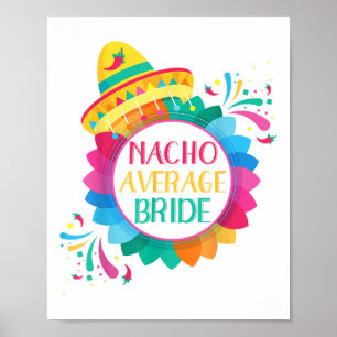 Poster Nacho Média de Camisa de Camisa Cinco de Mayo Casa